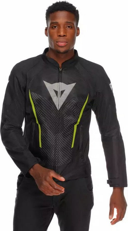 Dainese / ダイネーゼ HEROSPHERE AIR TEX ジャケット ブラック/ホワイト/フルオイエロー | 2017300005-Q90