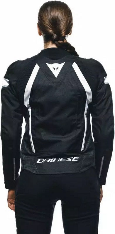 Dainese / ダイネーゼ AVRO 5 TEX ジャケット レディース ブラック/ホワイト/ブラック | 2017300007-O45