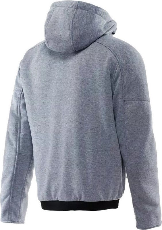 Dainese / ダイネーゼ BOVISA SAFETY フーディー FULL ZIP グレー-MELANGE/ブラック | 2017300021-N42