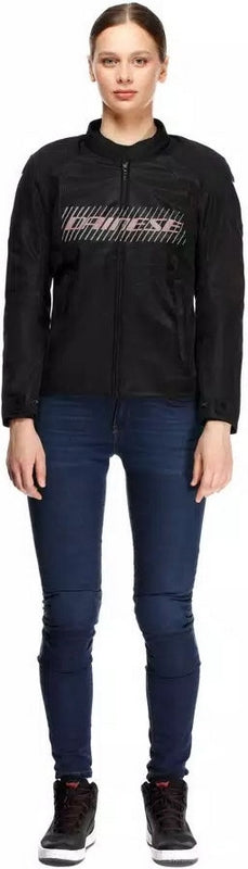 Dainese / ダイネーゼ HEROSPHERE AIR TEX ジャケット レディース ブラック/ホワイト/PEACH | 2017300032-46O