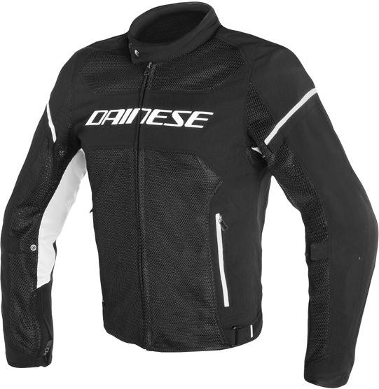 Dainese / ダイネーゼ AIR FRAME D1 TEX ジャケット ブラック/ブラック/ホワイト | 201735196-948
