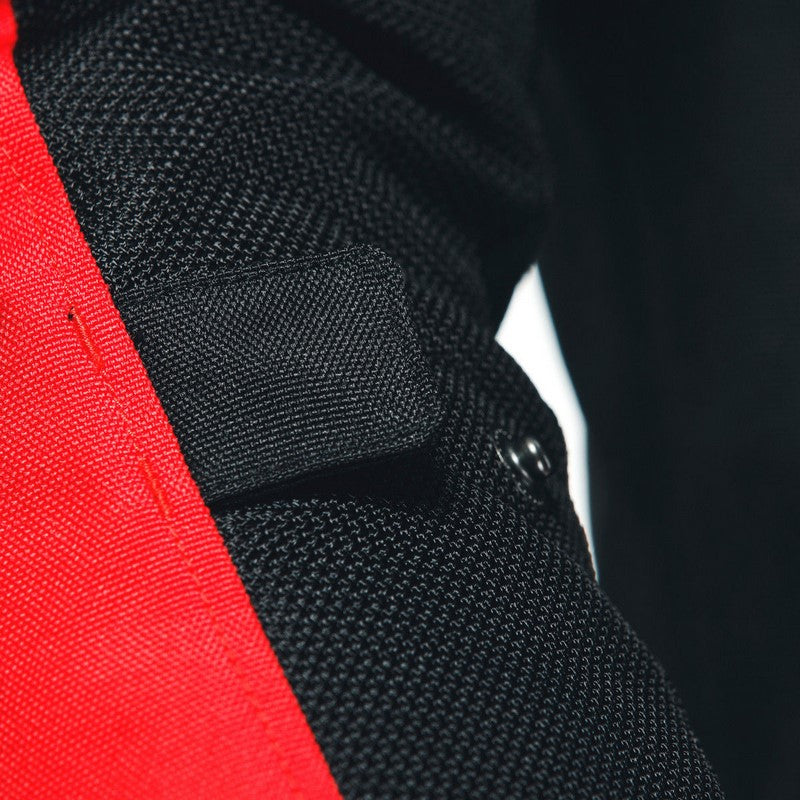 Dainese / ダイネーゼ ELETTRICA AIR テックス ジャケット ブラック/ラバレッド/ライトブルー | 20173524825F010