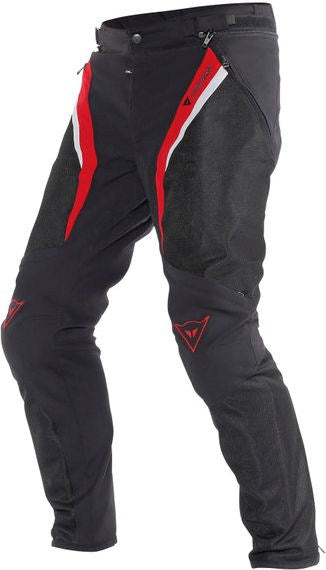 Dainese / ダイネーゼ DRAKE SUPER AIR TEX パンツ ブラック/レッド/ホワイト | 201755081-678