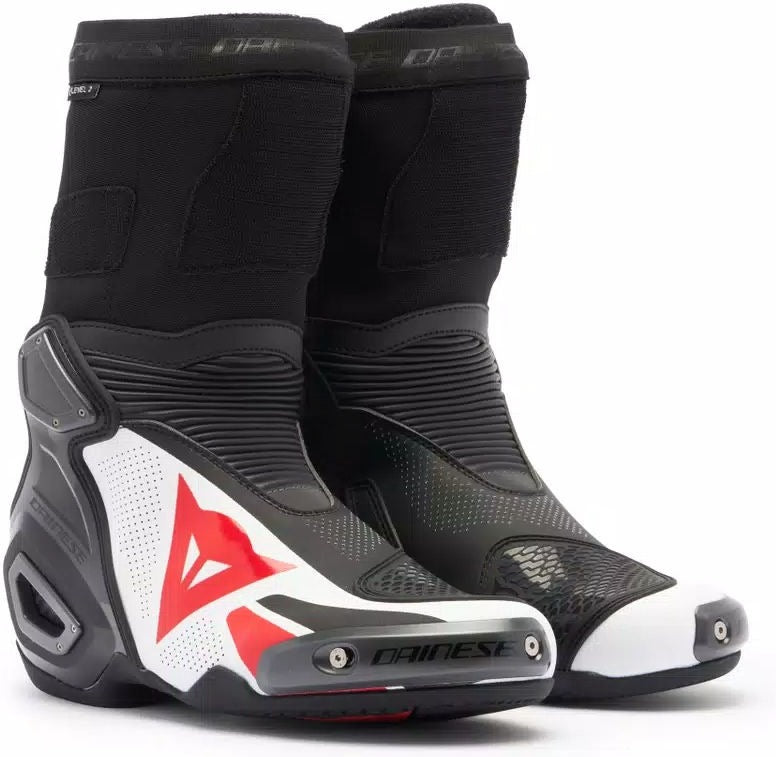 Dainese / ダイネーゼ AXIAL 2 AIR ブーツ ブラック/ホワイト/LAVA-レッド | 2017900053-V78