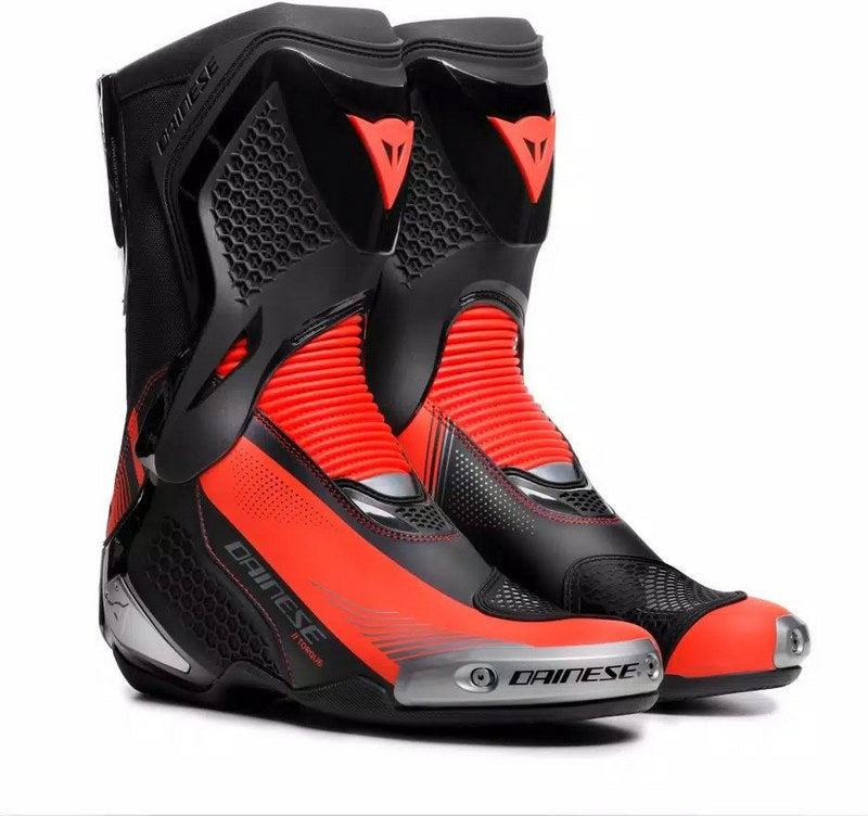 Dainese / ダイネーゼ TORQUE 4 ブーツ ブラック/フルオレッド | 2017900085-628