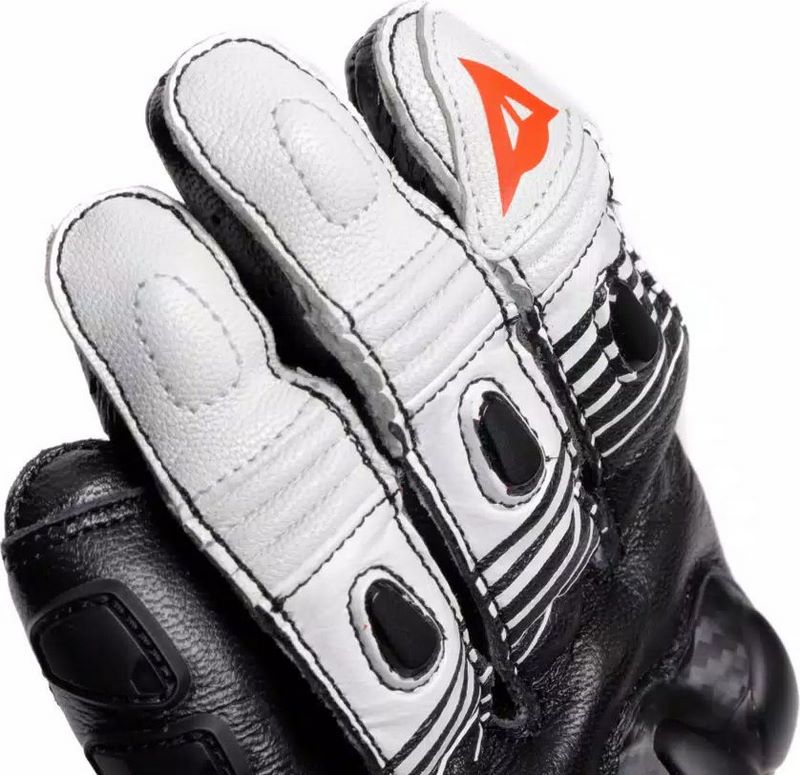 Dainese / ダイネーゼ FIERO METAL グローブ ブラック/ホワイト/フルオレッド | 2018100025-N32