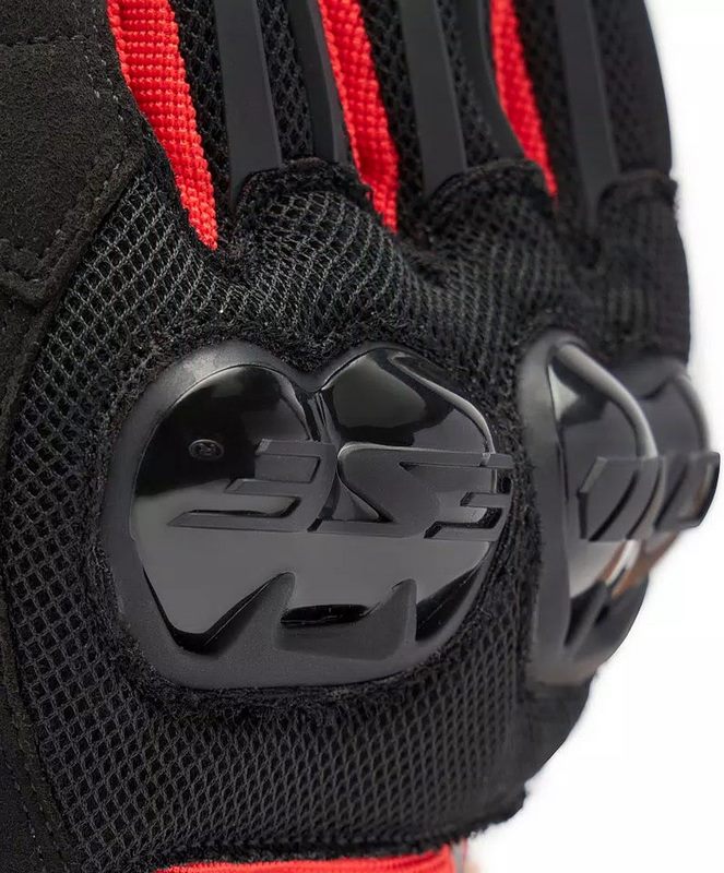 Dainese / ダイネーゼ MIG 3 AIR TEX グローブ ブラック/レッド-LAVA | 201815961-B78