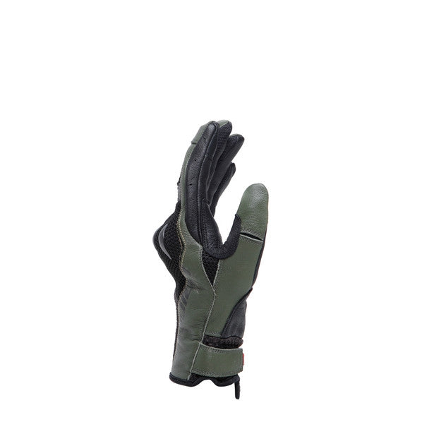 Dainese / ダイネーゼ Karakum Ergo-Tek Gloves Black/Army-Grren | 201815968-70H