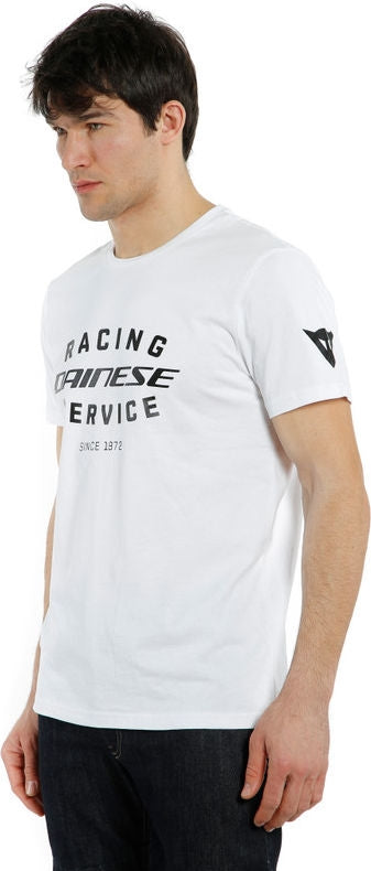 Dainese / ダイネーゼ RACING SERVICE Tシャツ ホワイト/ブラック | 201896843-601