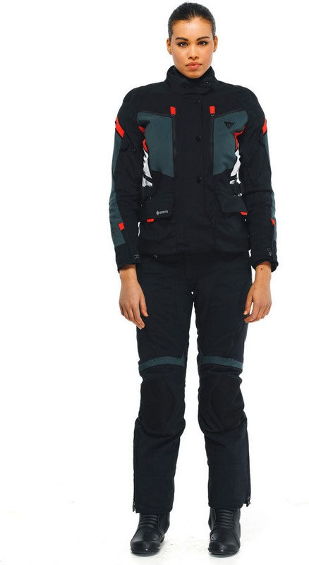 Dainese / ダイネーゼ CARVE MASTER 3 レディ ゴアテックス ジャケット ブラック/エボニー/ラバレッド | 20259399906C003