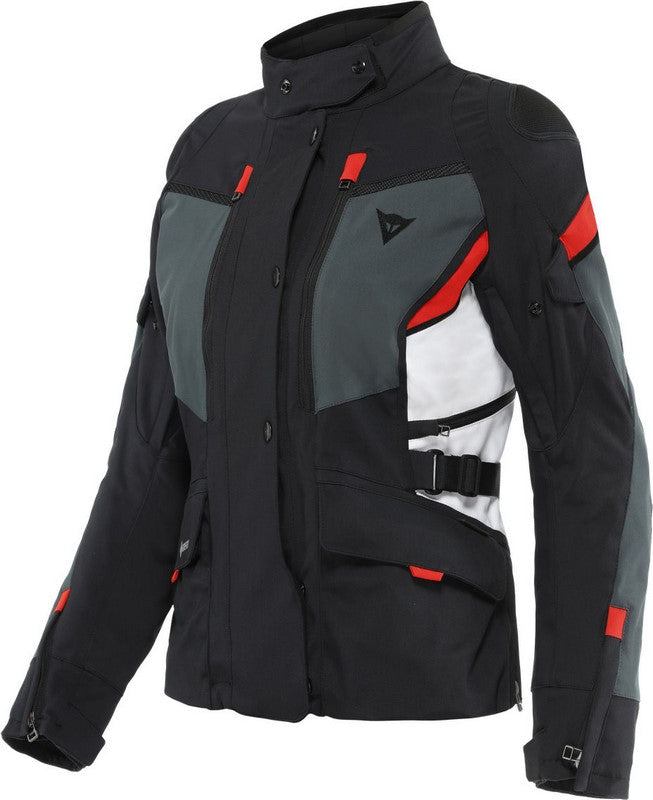 Dainese / ダイネーゼ CARVE MASTER 3 レディ ゴアテックス ジャケット ブラック/エボニー/ラバレッド | 20259399906C003