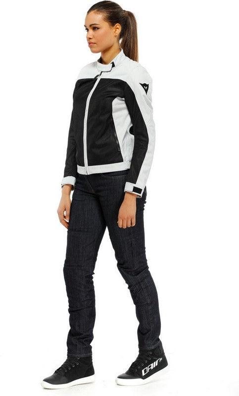 Dainese / ダイネーゼ SEVILLA AIR レディテックス ジャケット ブラック/グラシアーグレイ | 202735243U87003