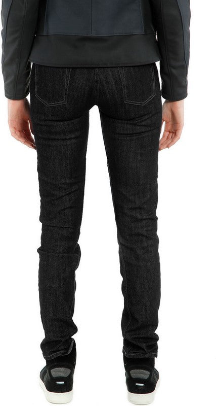 Dainese / ダイネーゼ DENIM スリム レディテックス パンツ ブラック | 202755154001011