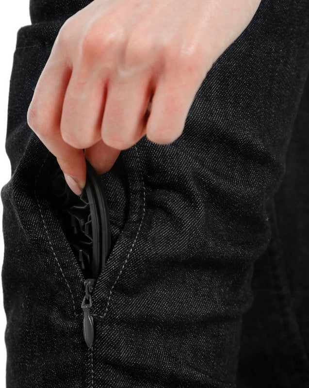 Dainese / ダイネーゼ DENIM スリム レディテックス パンツ ブラック | 202755154001011