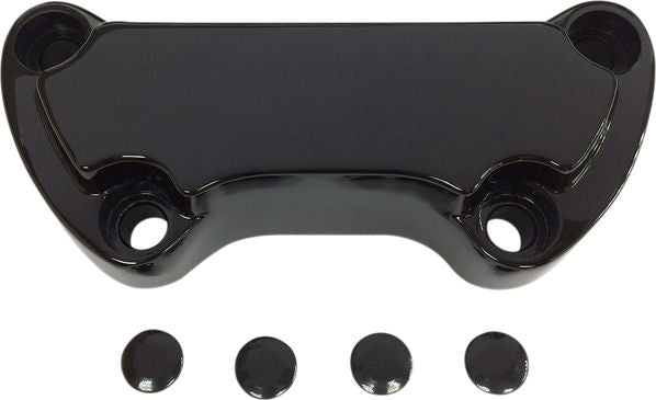 Drag Specialties CLAMP HB SCLP GL BLK | 03-0107SB