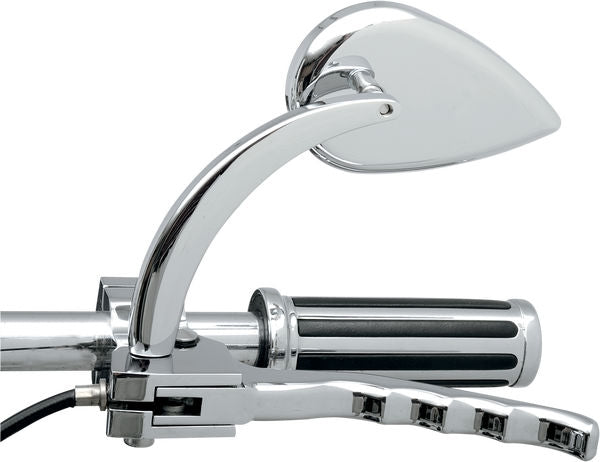Drag Specialties MIRROR T-DROP CHR L. STM | 0640-0387