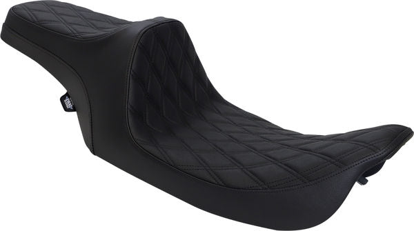 Drag Specialties SEAT PREDIII DDIA BLK THR | 0801-1129