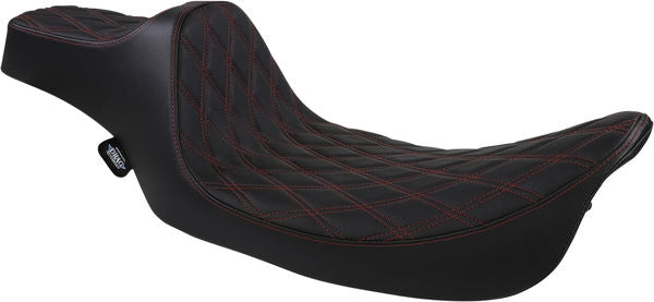 Drag Specialties SEAT PRED 3 EX RCH DD RED | 08011371