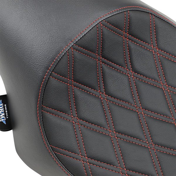 Drag Specialties SEAT 3/4 SOLO DDRED YNYL | 0804-0746
