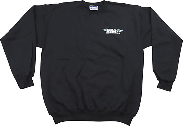 Drag Specialties SWEATSHIRT DRAG BLACK MD | 111826