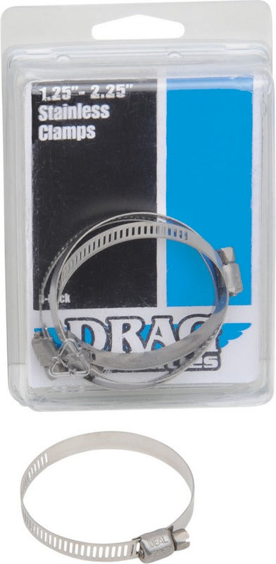 Drag Specialties CLAMPS SS 1.25-2.25DIA | 114-6228-D