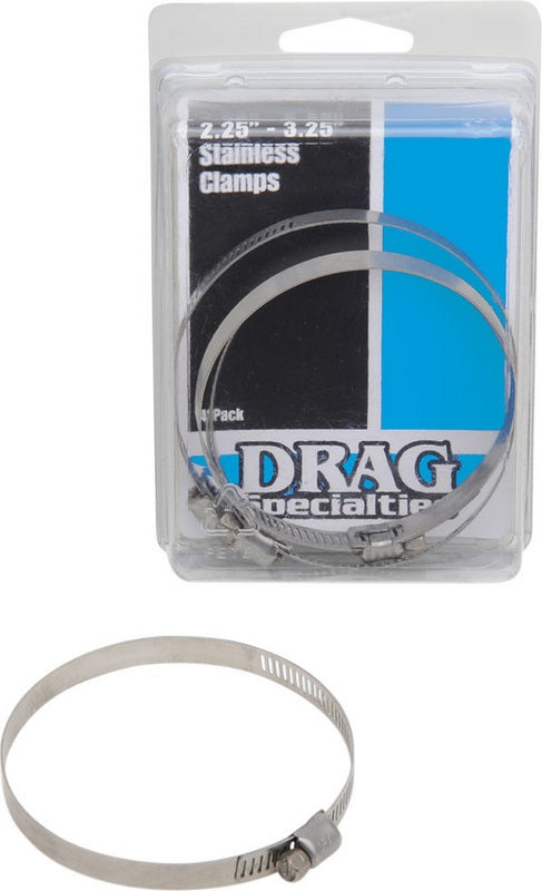 DRAG CLAMPS SS 2.25-3.25DIA | 114-6244