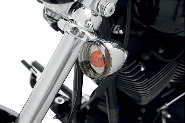 Drag Specialties SMOKED BULLET LENS 00-22 | 12-0201