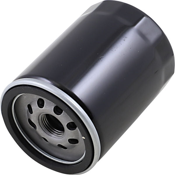 Drag Specialties FILTER OIL BLK W/NUT M8 | 14-0020BKNU