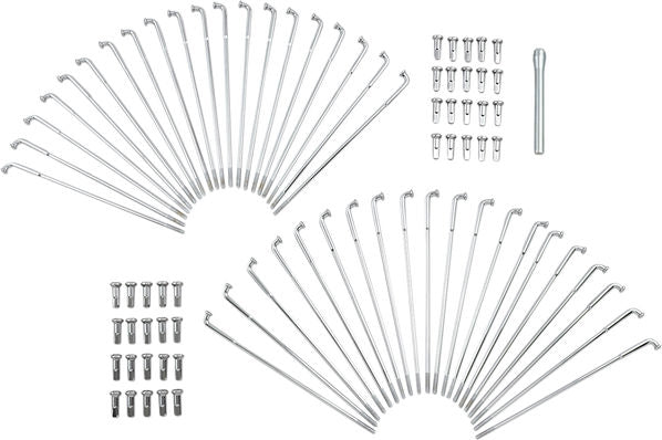 Drag Specialties CHR SPOKES STL HUB 16D-C | 16-0501-BC629