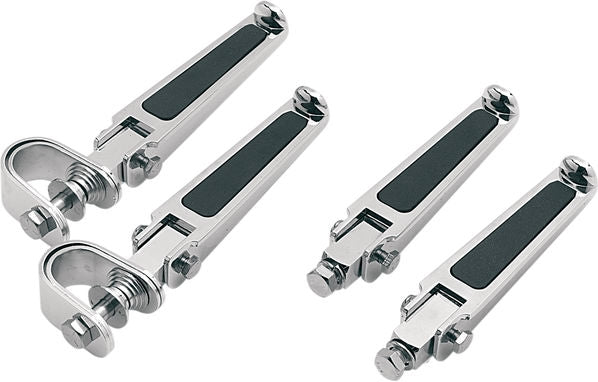 Drag Specialties U-CLMP RUB INLAY FTPEGS | 17-6452BXLB1
