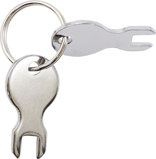 Drag Specialties KEYS REPL TEAR-DROP BOX | 19224K