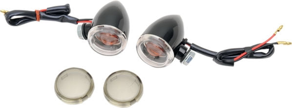 Drag Specialties LIGHT MINI-DEUCE BLK SMK | 20-6390BC/MH