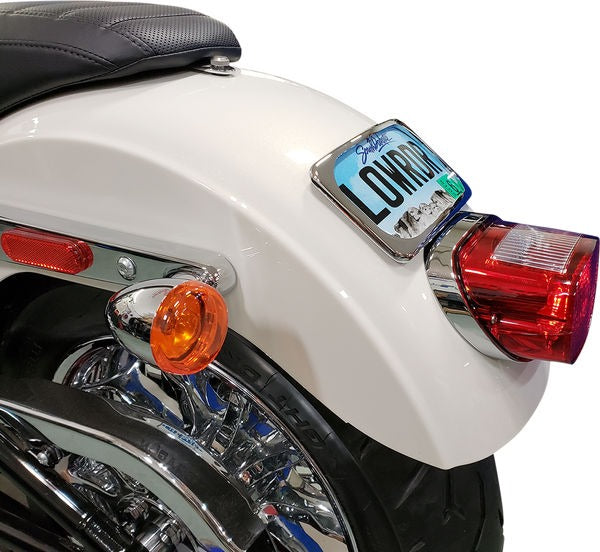Drag Specialties MOUNT LIC PLT RADUS WD BK | 2030-0629