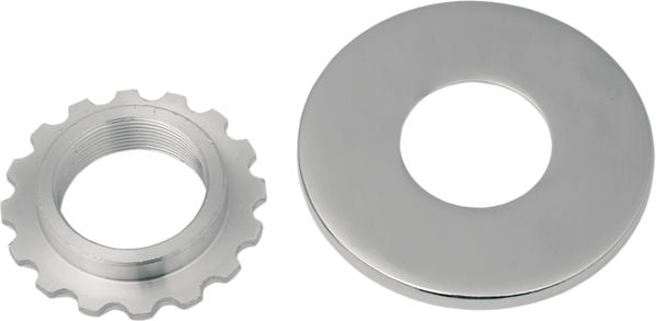 Drag Specialties BRG JAM NUT W/CVR49-16 WG | 23-0326-BC102
