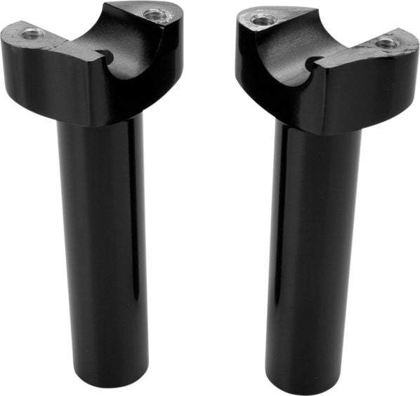 Drag Specialties RISERS STRAIGHT 5.5 BLK | 241613