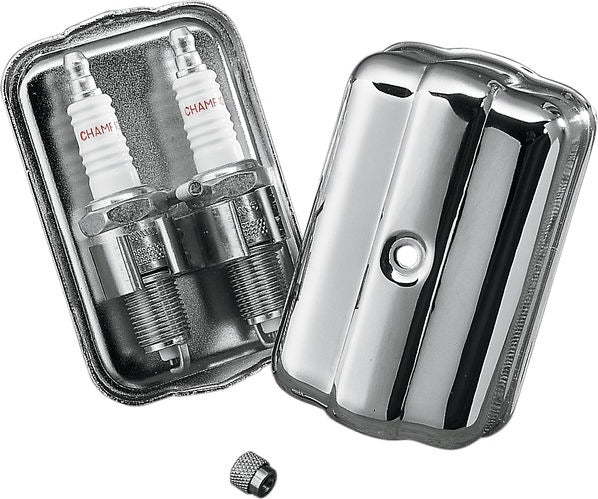 Drag Specialties PLUG HOLDER CHROME F/H-D | 33-0030-SC1