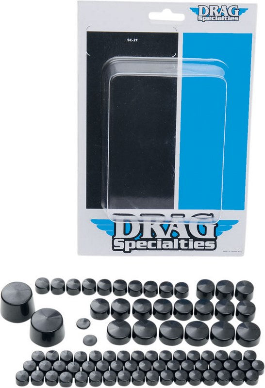 Drag Specialties COVERS BOLT 07-10FXST BLK | 352012