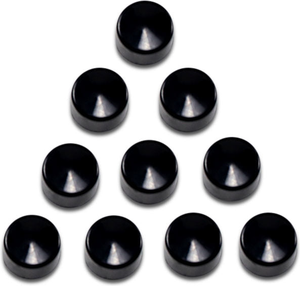 Drag Specialties COVER BOLT 1/4 SKT ALN BK | 352072
