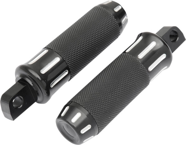 Drag Specialties FOOTPEGS CUSTOM BLK CUT | 354128