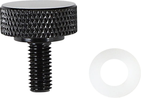 Drag Specialties SEAT KNOB BLK 1/4-28 | 370281