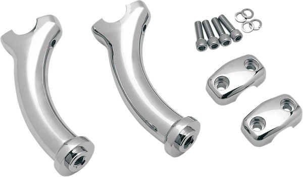 Drag Specialties RISERS 5.5X2.0PULLBACK | 56033-00