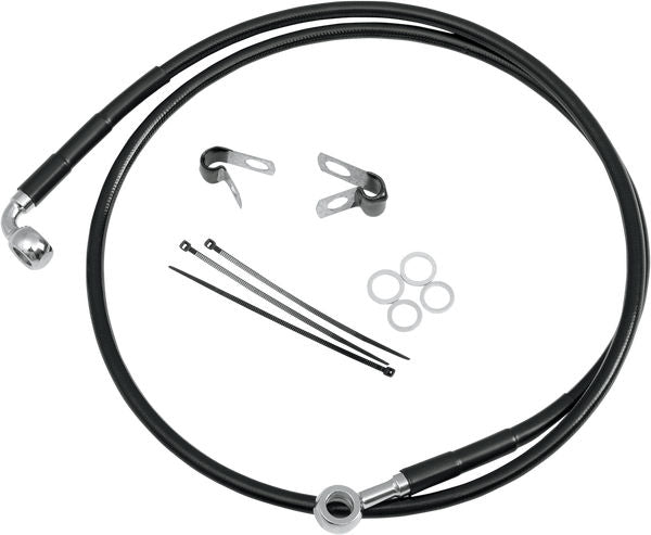 Drag Specialties LINE BRK FT WG 93-05 BK | 640115-BLK