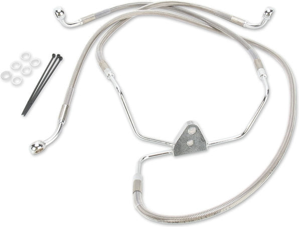 Drag Specialties LINE BRK FT FLH96-07SS+10 | 660411-10