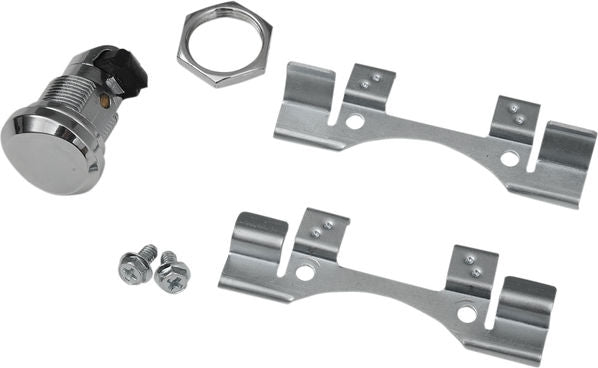 Drag Specialties LATCH GAS DOOR CHR 92-19 | 77388