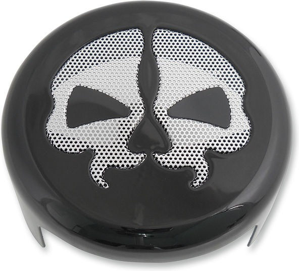 Drag Specialties COVER HORN SP SKL BLK | 78047B