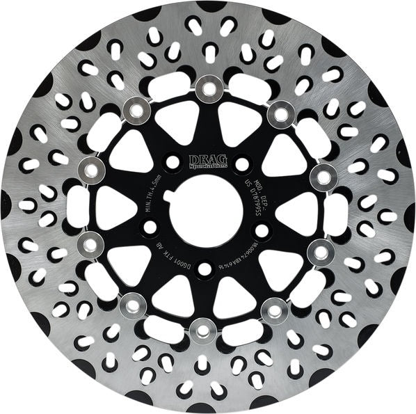 Drag Specialties BRAKE ROTOR DISKLE BK | DG001FTKAB