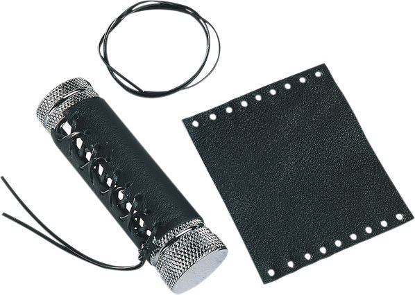 Drag Specialties BLK LTHR TWST GRP CVR H-D | DS243058