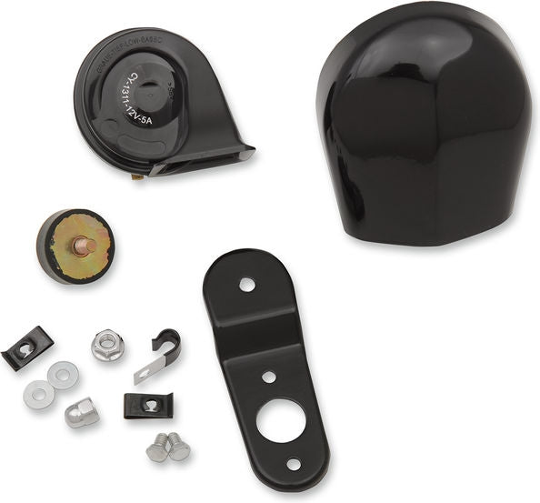 Drag Specialties HORN KIT 91-22 BLK COVER | E11-6167GB