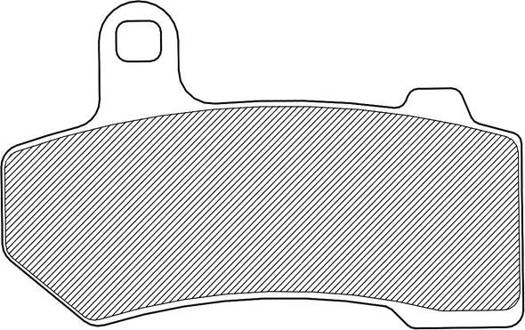 Drag Specialties BRAKE PAD-DRAG SINTERD | FAD409HH