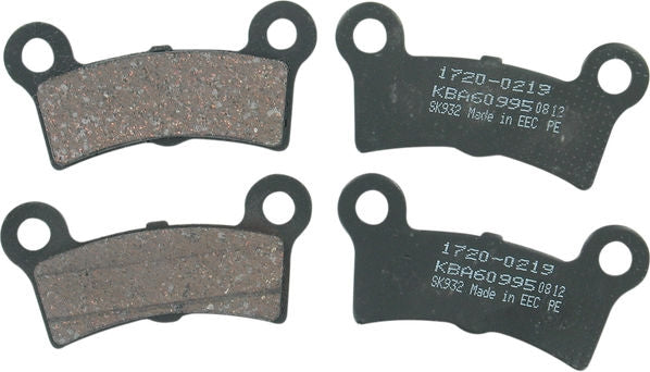 Drag Specialties BRAKE PAD ORG TRIGLIDE RR | FAD605/4TT